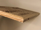 Estampe / Façade d'une caisse de vin en bois du Domaine Guigal - La Turque - Cote-Rotie | Format 6 bouteilles = 30x17 cm