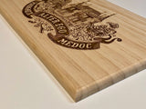 Estampe / Façade d'une caisse de vin en bois du Chateau Palmer - Alter Ego - Margaux - Bordeaux | Format 6 bouteilles = 30x17 cm