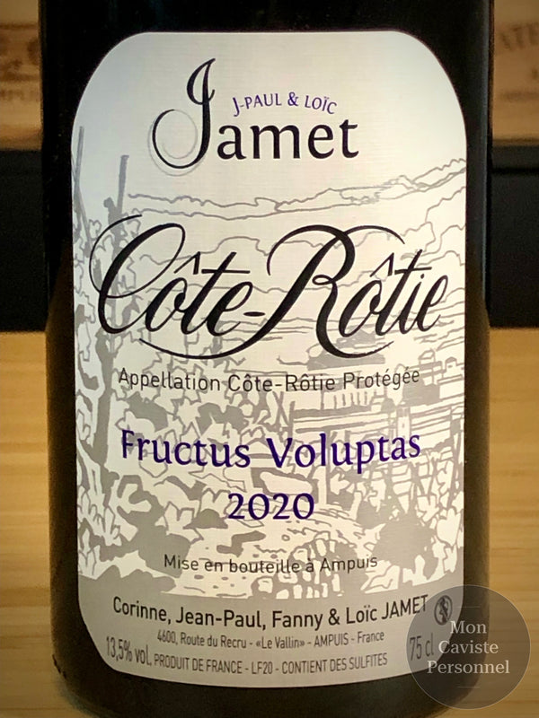 Domaine JAMET  |  CÔTE-RÔTIE  |  FRUCTUS VOLUPTAS  |  2020