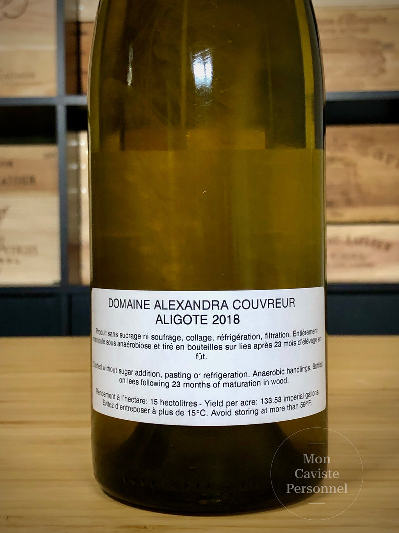 Domaine Alexandra COUVREUR  |  Bourgogne Aligoté  |  Bourgogne  |  2018